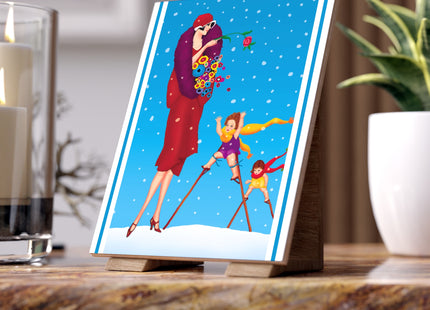Snowfall & Couture Ceramic Tile