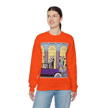 Au Revoir by George Barbier Heavy Blend™ Crewneck Sweatshirt
