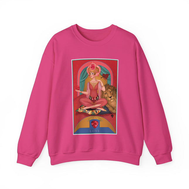 July & Ruby (from the Gem Series) by Sofia Chiostri Heavy Blend™ Crewneck Sweatshirt