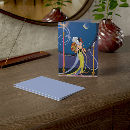 Moonlit Serenade Greeting Cards (1, 10, 30, and 50pcs)