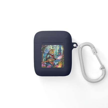 Cyberpunk Leopard AirPods Case Cover