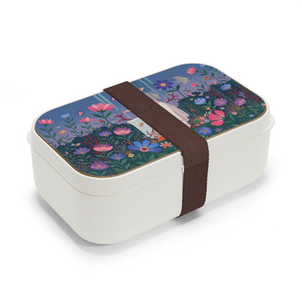 🐠🌸 The Enchanted Aquarium Garden Bento Lunch Box – Art Deco Underwater Fantasy