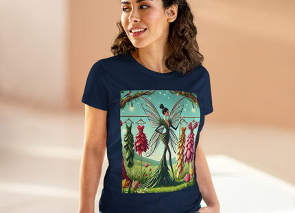 A Fairy Choosing Gowns Cotton Tee