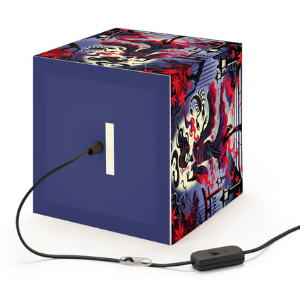 Halloween Sorceress Light Cube Lamp