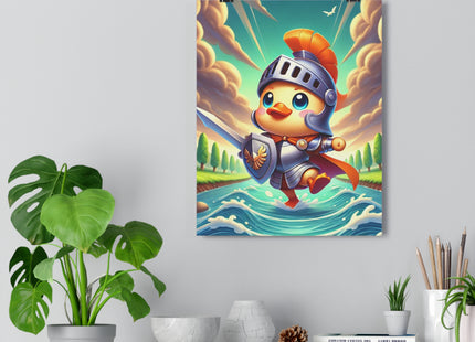 Valiant Duck Giclée Art Print