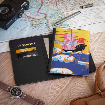 Golden Seas and Whimsical Dreams Passport Cover
