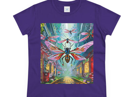 Neon Swarm Cotton Tee