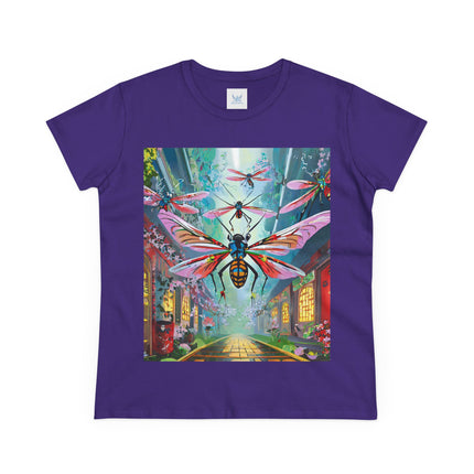 Neon Swarm Cotton Tee