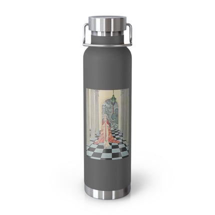 Cadmus Beheld a Female Figure by Virginia Frances Sterrett Copper Vacuum Insulated Bottle, 22oz