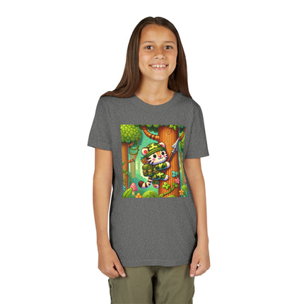 Stealthy Stripes Youth Short Sleeve Tee