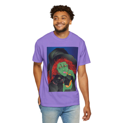 Mirror, Mirror A Witch's Touch Unisex Garment-Dyed T-shirt