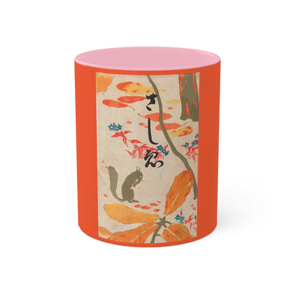 Book Illustration by Hashiguchi Goyō Colorful Mugs, 11oz
