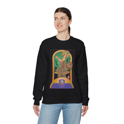 October & Opal, Tourmaline (from the Gem Series) by Sofia Chiostri Heavy Blend™ Crewneck Sweatshirt