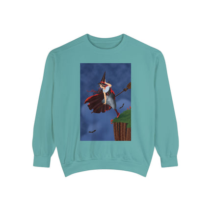 The Enchanted Witch Unisex Garment-Dyed Sweatshirt