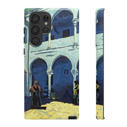 Courtyard of Moroccan Riad by George Gaudion Phone Cases