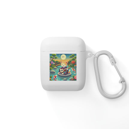 Melodic Kitten by the Koi Pond AirPods and AirPods Pro Case