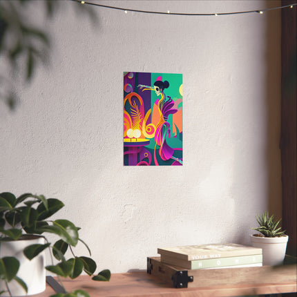 Dance of the Skeleton Ballerinas Fine Art Posters