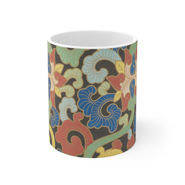 Examples of Chinese Ornament, Pl.12 by Owen Jones Ceramic Mug 11oz