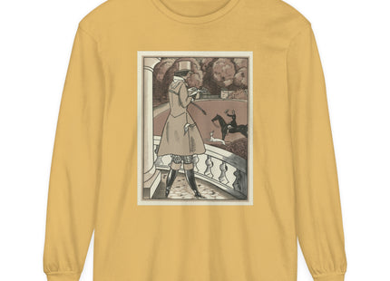 Amazone by Fernand Siméon Unisex Garment-dyed Long Sleeve T-Shirt
