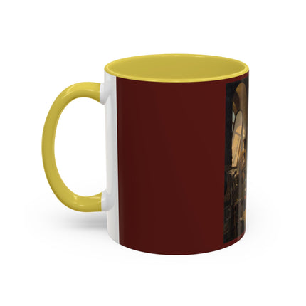 Raphael and his Muse in the Atelier by Vincenzo Abbati Colorful Mugs (11oz, 15oz)