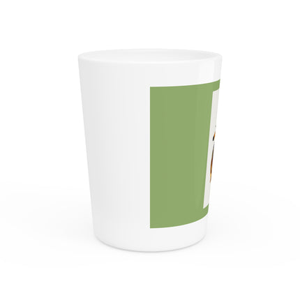 Treecreeper by Paul Gervais Ceramic Shot Glass