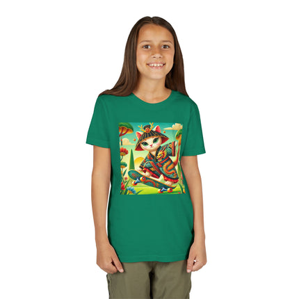 Dragon Dance on Wheels Youth Short Sleeve Tee