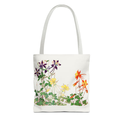 Aquilegia Flower by Tanigami Kônan Tote Bag (AOP)