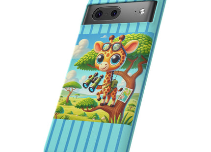 Giraffe Lookout Phone Cases
