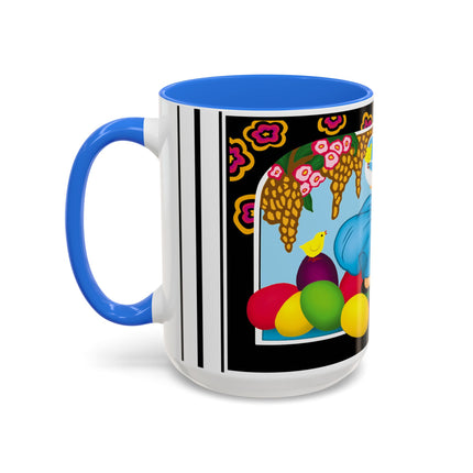 Blooms and Chicks Colorful Mugs (11oz, 15oz)