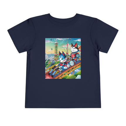 Kitsune Carnival Toddler Short Sleeve Tee