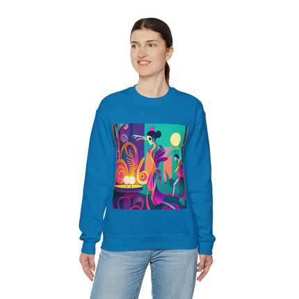 Dance of the Skeleton Ballerinas Unisex Heavy Blend™ Crewneck Sweatshirt