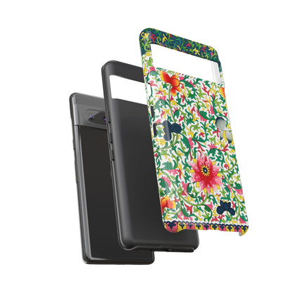 Colorful Floral Pattern by Owen Jones Phone Cases