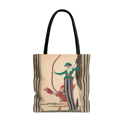 L'Arc Rouge by George Barbier Tote Bag