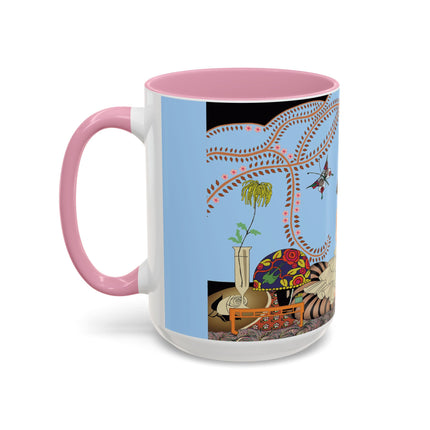 Minuit … ou l’appartement à la mode by George Barbier Colorful Mugs (11oz, 15oz)