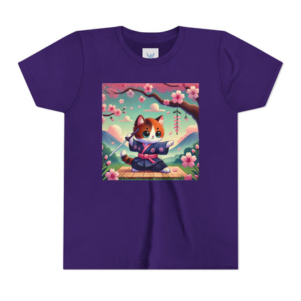 Samurai Kitten Youth Short Sleeve Tee