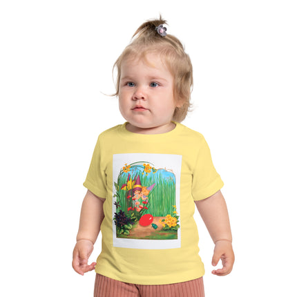 Spring Fairies & Floral Delights Baby Short Sleeve T-Shirt