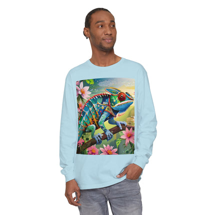 Camouflage Chameleon Long Sleeve T-Shirt