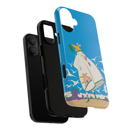 Seaside Wanderer Phone Case – Whimsical Charm & Coastal Delight