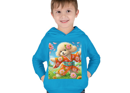Chrysanthemum Meadow Play Toddler Pullover Fleece Hoodie