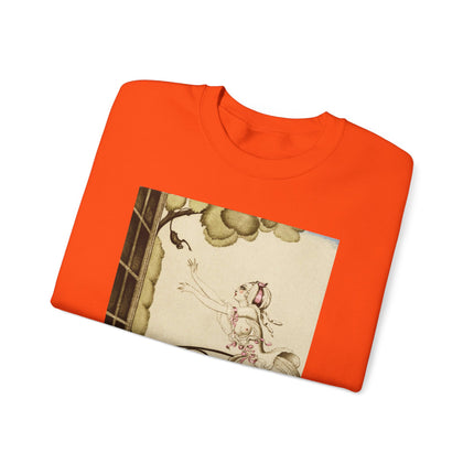 Sur talons rouges (On Red Heels) pl 02 by Gerda Wegener Heavy Blend™ Crewneck Sweatshirt