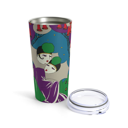 Two Pierrots Tumbler 20oz