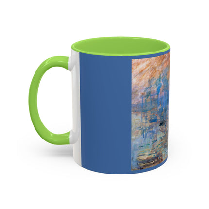 Sunrise by Claude Monet Colorful Mugs (11oz, 15oz)