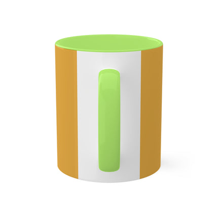 Crack-Up Comedy: The Great Egg Duel Colorful Mugs, 11oz