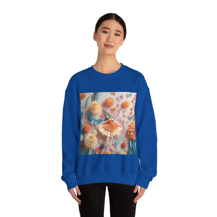 Dahlia Fairy Unisex Heavy Blend™ Crewneck Sweatshirt