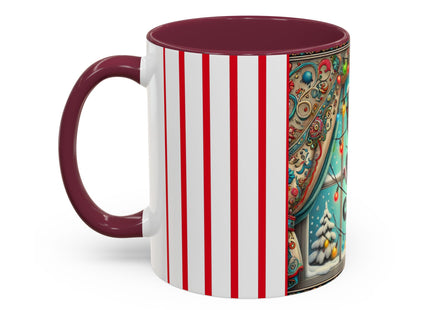 Mischief in Tinselland Colorful Mugs (11oz, 15oz)
