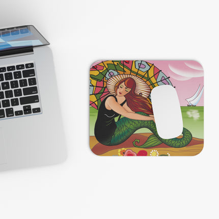 Siren Serenade by Carlo Chiostri Mouse Pad, Rectangle