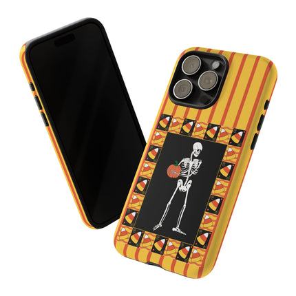Candy Corn Skeleton Phone Cases