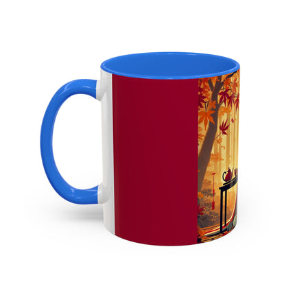 Theatrical Harvest Rabbit Colorful Mugs (11oz, 15oz)