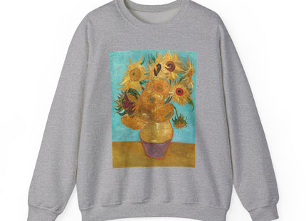 Vase with Twelve Sunflowers by Vincent Van Gogh Heavy Blend™ Crewneck Sweatshirt