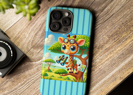 Giraffe Lookout Phone Cases